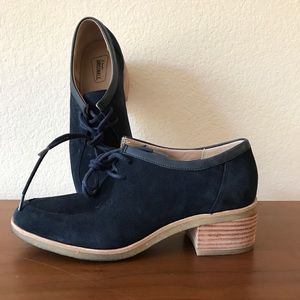 Clarks Originals Navy Blue Ankle Bootie